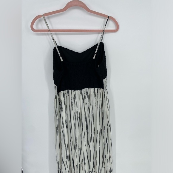 Bar III Spaghetti Strap Sheer Layered Maxi Dress Size Medium - Picture 9 of 12
